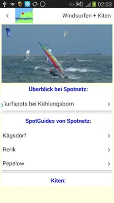 Kühlungsborn android App screenshot 2